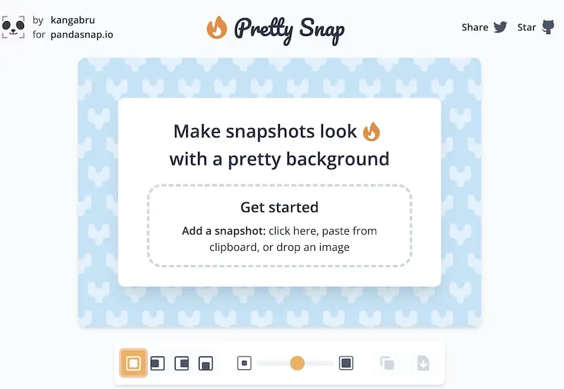 Pretty Snap - 图片加边框在线处理工具(含教程)