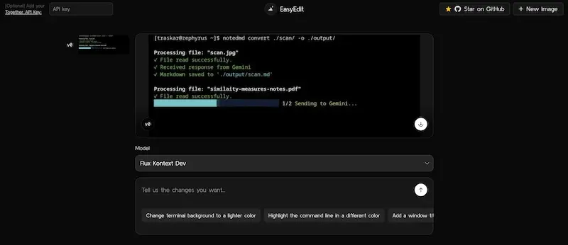 EasyEdit：AI图片编辑工具，颠覆传统的图像编辑方式