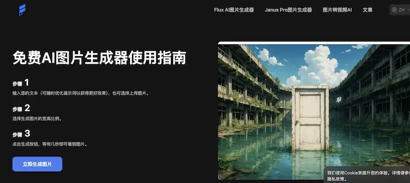 freeimgen：AI生成图片在线制作工具，轻松搞定AI图片生成