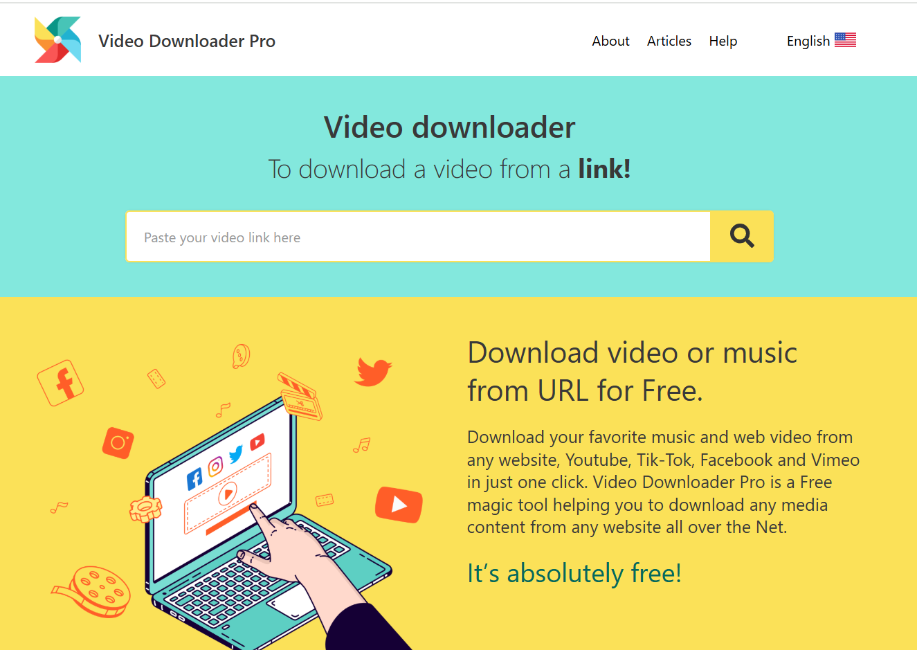 Video Downloader Pro：支持4K视频下载的多语言免费工具（无广告/免注册/跨浏览器扩展）