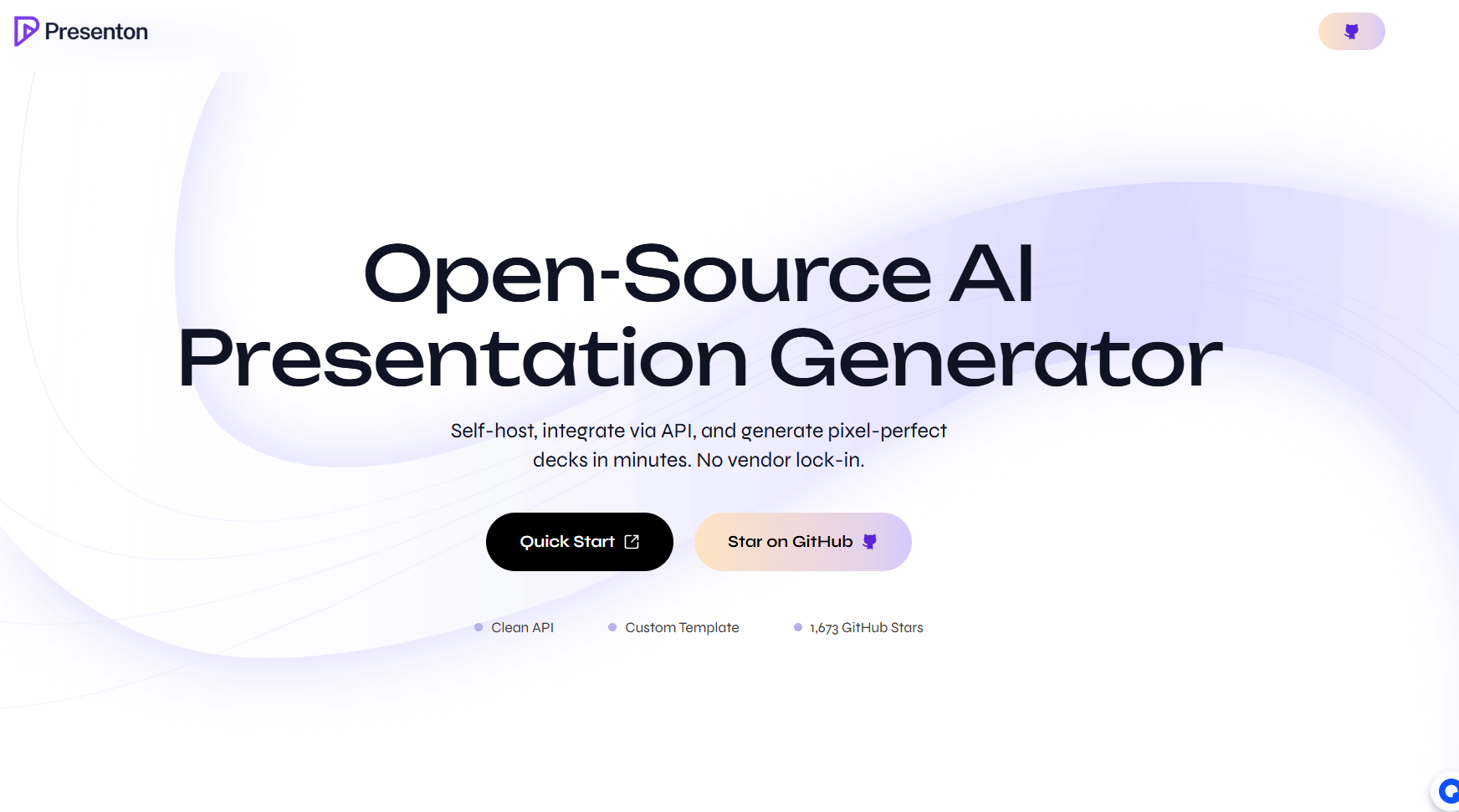 Presenton|2025年最新AI生成PPT免费工具（支持OpenAI/Gemini+自定义模型）