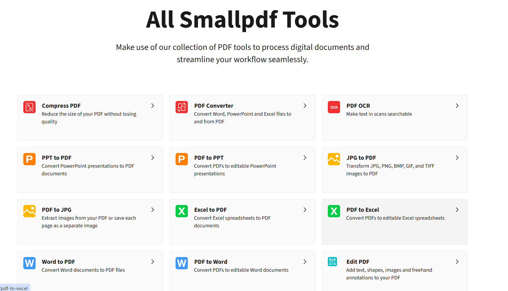 Smallpdf|一站式多功能PDF在线转换神器，高效处理各类PDF难题