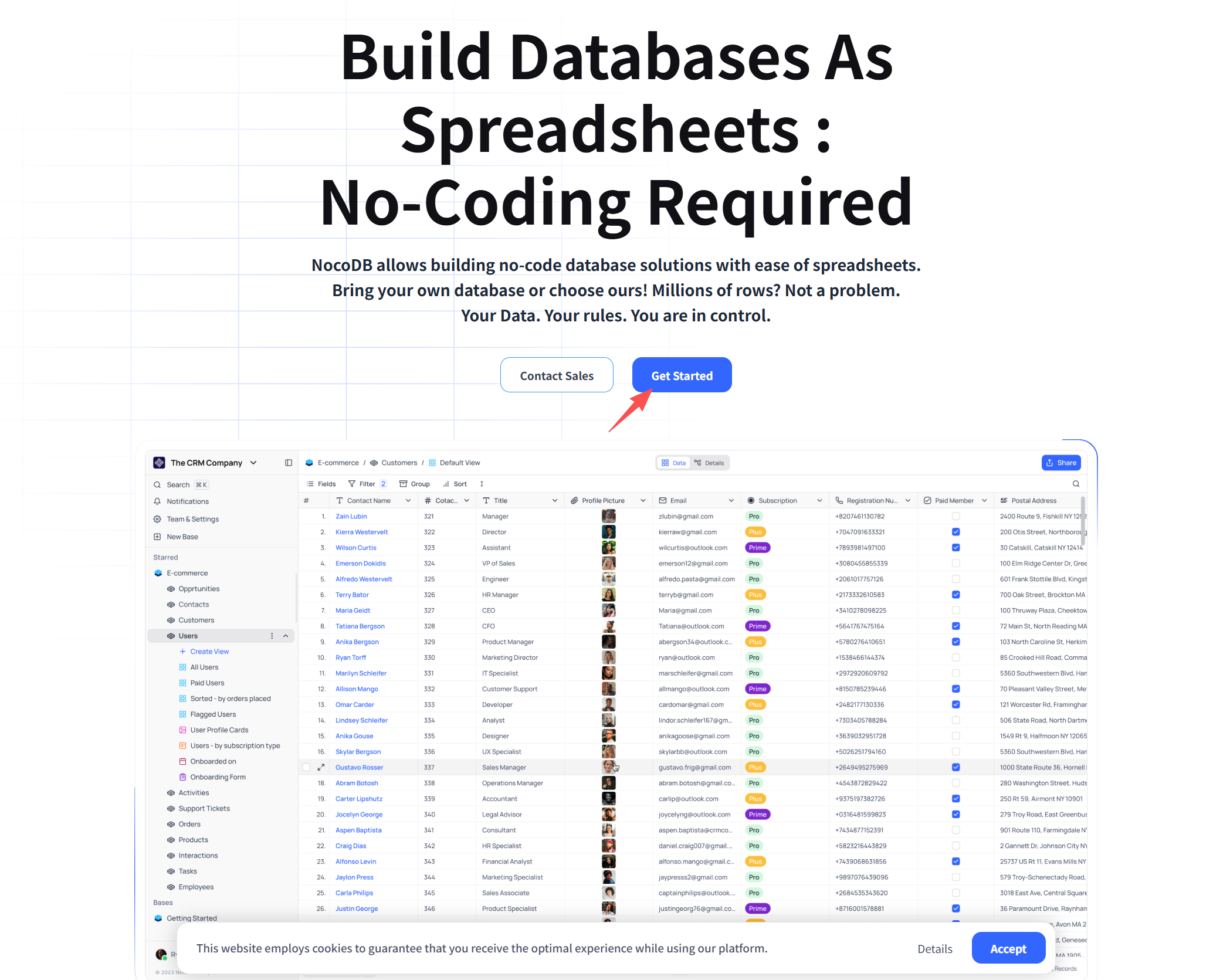 NocoDB-开源免费无代码数据库管理工具